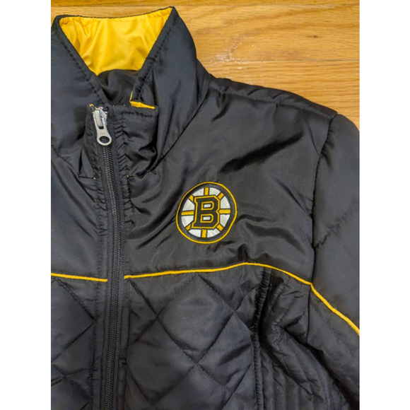 Boston Bruins NHL Quilted Puffer Jacket Women's Small - Picture 3 of 11